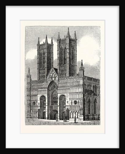 West Front of Lincoln Cathedral by Anonymous