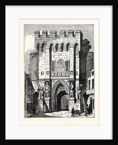 The Bar-Gate at Southampton: North Front of Southampton Gate by Anonymous