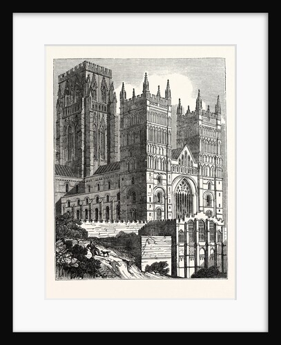 North-West View of Durham Cathedral by Anonymous