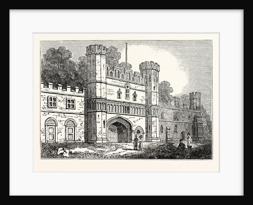 The Gateway at Battle Abbey Sussex by Anonymous