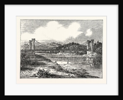 Findhorn Suspension Bridge by Anonymous