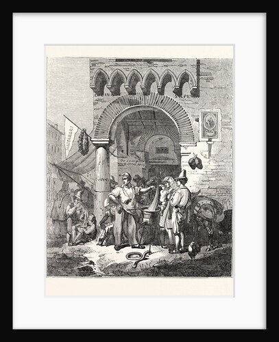 The Maccaroni Seller of Naples by Anonymous