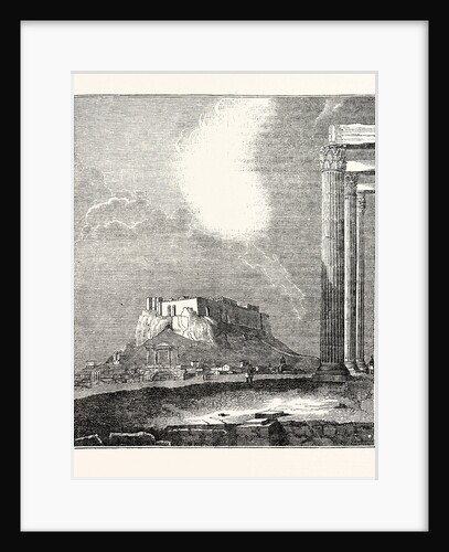 View of the Acropolis by Anonymous