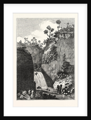 View of the Basaltic Rocks and Cascade of Regia by Anonymous
