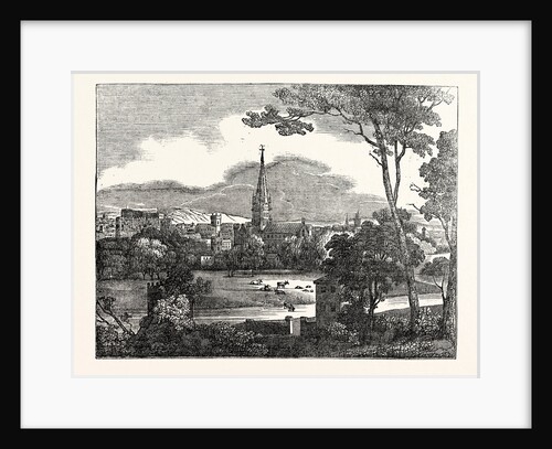 South-West View of the City of Norwich by Anonymous