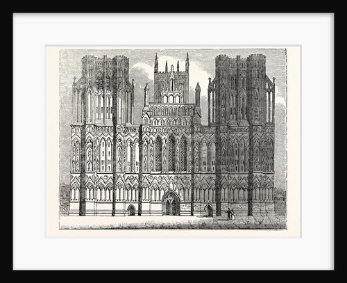 West Front of the Cathedral of Wells by Anonymous