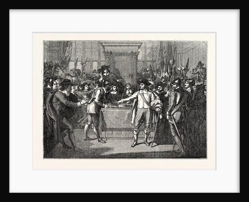 Cromwell Dissolving the Long Parliament by Anonymous