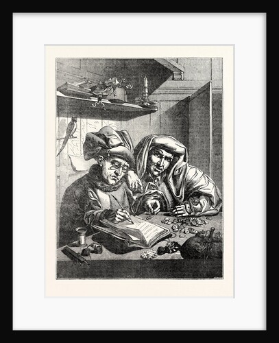 The Misers at Windsor Castle: by Quentin Messys or Matsys by Anonymous