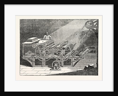 Applegath and Cowper's Printing Machine by Anonymous