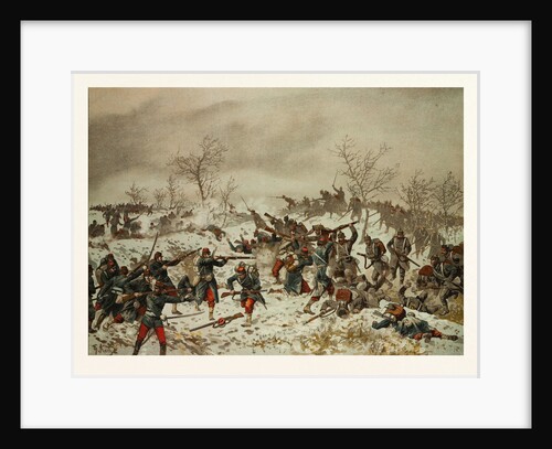 Battle Before Le Mans-Champagne on the 11th of January 1871 by Anonymous