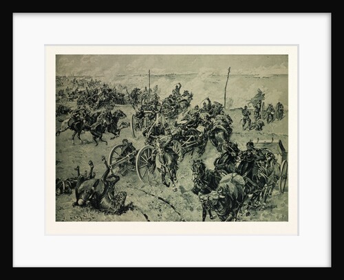 Artillery Fight in the Battle Near Gravelotte on the 18th of August, 1870 by Anonymous