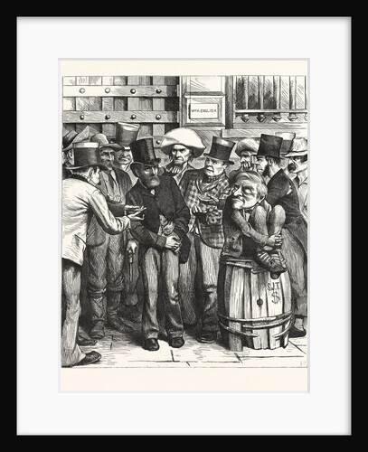 Chorus Hungry Democrats. Come, Bill, Fork the Needful. You Think We'Ll Work You for? by Anonymous