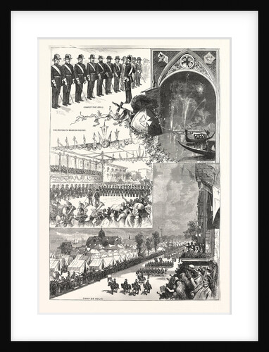 Knights Templar at Chicago-Camp De Molai Other Scenes by Anonymous