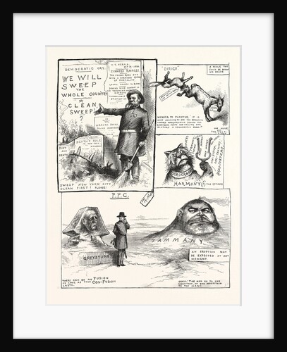 Democratic Cry, We Will Sweet the Whole Country by Anonymous