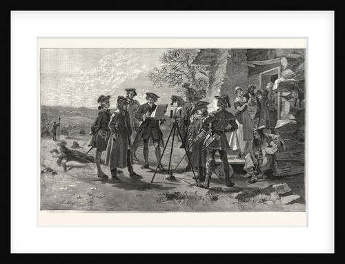 Laying Out Baltimore Town, January 12 1730 by Anonymous