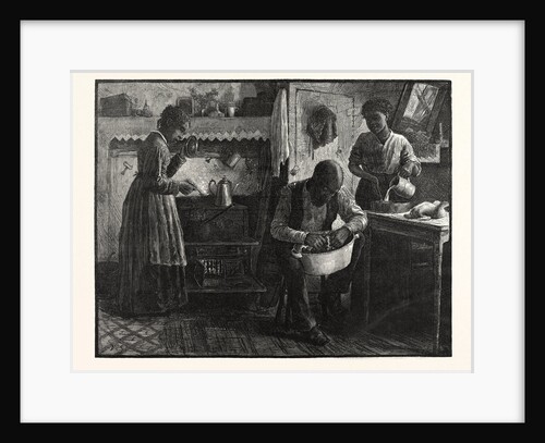 Preparing Thanksgiving Dinner.-Drawn S. G. Mccutcheon by Anonymous