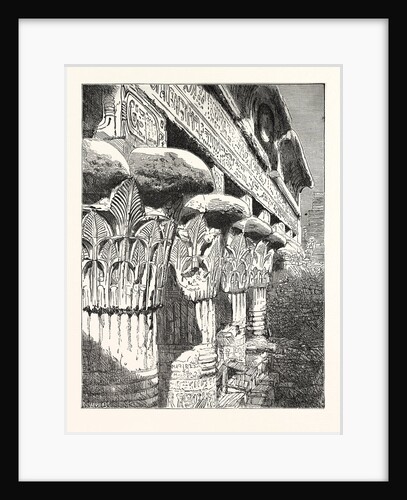 The Temple Esneh, Scene on the Nile, Egypt by Anonymous