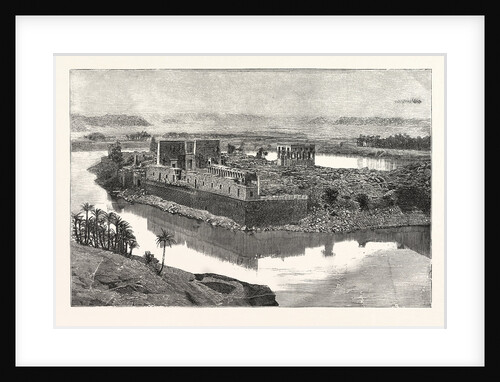 Island of Philae, Scene on the Nile, Egypt by Anonymous