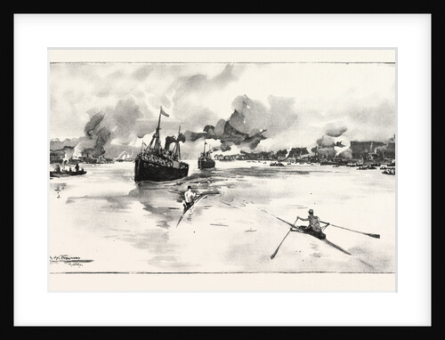 The International Boat Race for £1000 Between Canada and New South Wales, Rowed on the Parramatta River, Australia by Anonymous