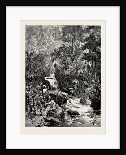 The Return of the Chin Lushai Expeditionary Force: A Welcome Drink after a Climb Down of Two Thousand Feet, Burma, India by Anonymous