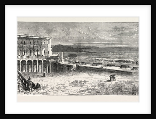 The Ashanti War: The Grave of L.E.L. In Cape Coast Castle, Ghana by Anonymous