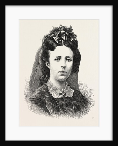 The Coronation of the King of Norway at Trondheim: Sophia, Queen of Sweden and Norway by Anonymous