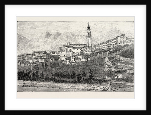 The Earthquake in Italy: Belluno, the Effect of the Earthquake on the Apse of the Cathedral by Anonymous