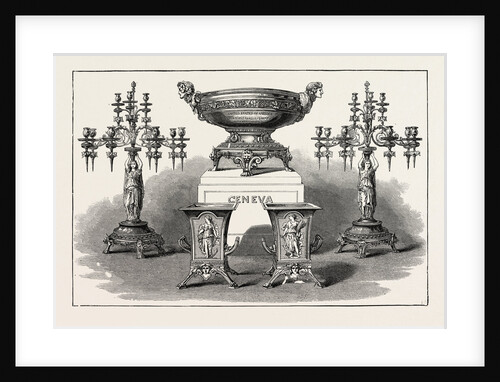 Service of Plate Presented by the United States Government to Each of the Geneva Arbitrators by Anonymous