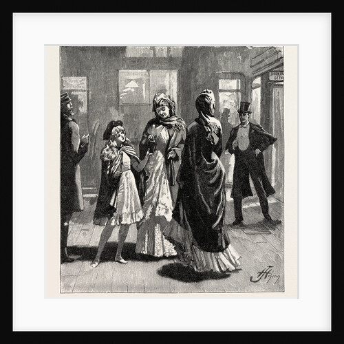 At the Railway Station: The Theatre Train by Anonymous