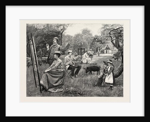 A Day with the Sketching Club at Bushey by Anonymous