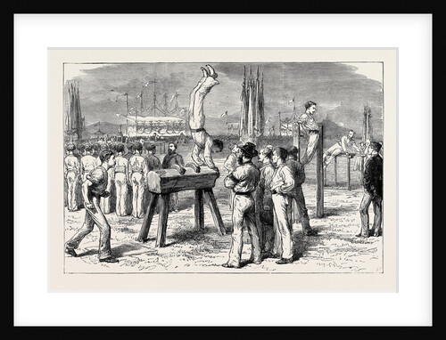 A Sketch at the Recent Gymnastic Festival at Bonn by Anonymous