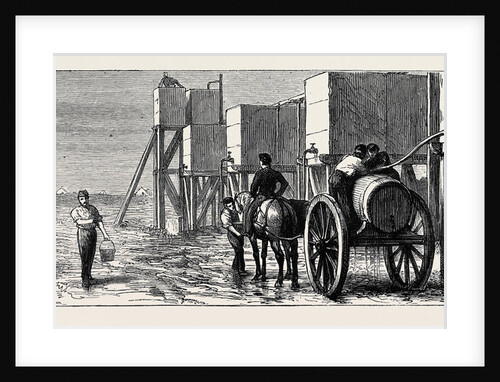 Sketches at the Autumn Manoeuvres: The Water Tanks on Race Course Down by Anonymous