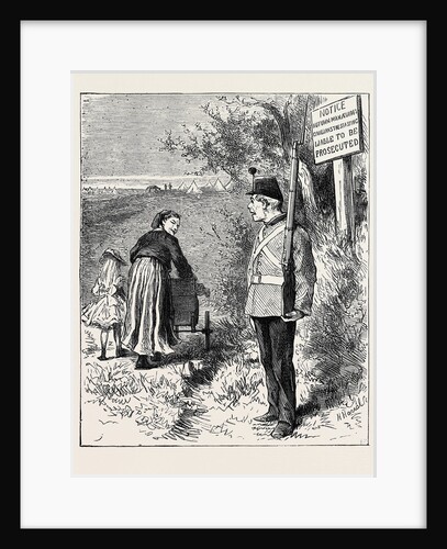 Sketches at the Autumn Manoeuvres: The Romance of War by Anonymous