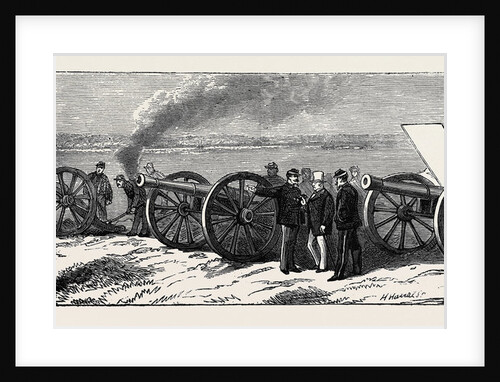 Artillery Experiments Before M. Thiers by Anonymous