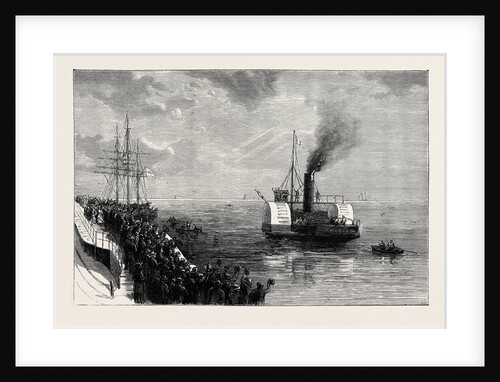 The Recent Attempt to Swim Across the Channel, the Start by Anonymous