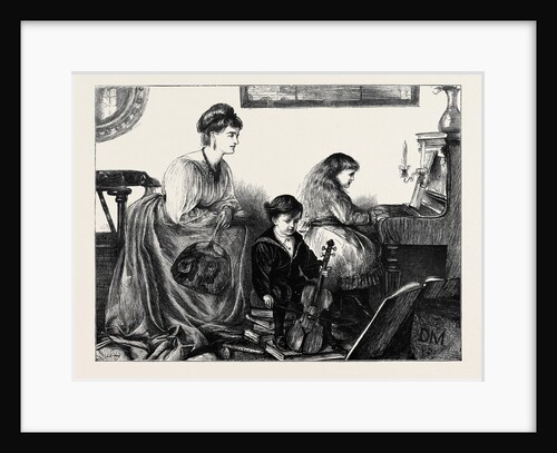 A Musical Rehearsal by Anonymous