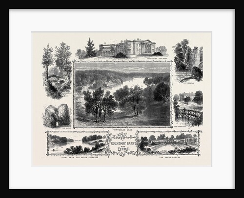 Roundhay Park Near Leeds by Anonymous