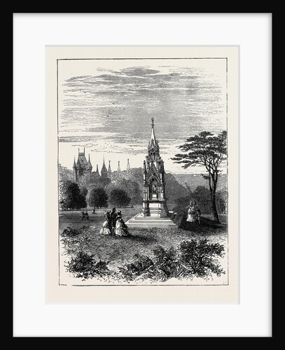The Queen's Visit to Dunrobin: The Memorial to the Late Duchess of Sutherland by Anonymous