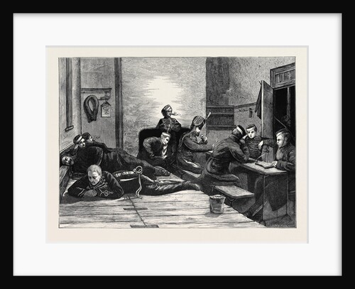 Night in a Guard-Room at Aldershot by Anonymous