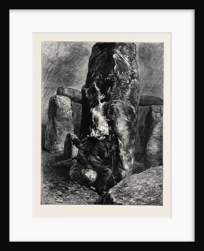 The Stragglers at Stonehenge by Anonymous