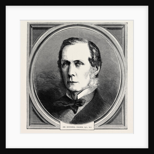 Sir Roundell Palmer, Q.C., M.P. by Anonymous