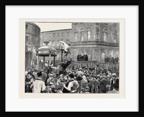 Archbishop Manning Administering the Pledge on Clerkenwell Green by Anonymous