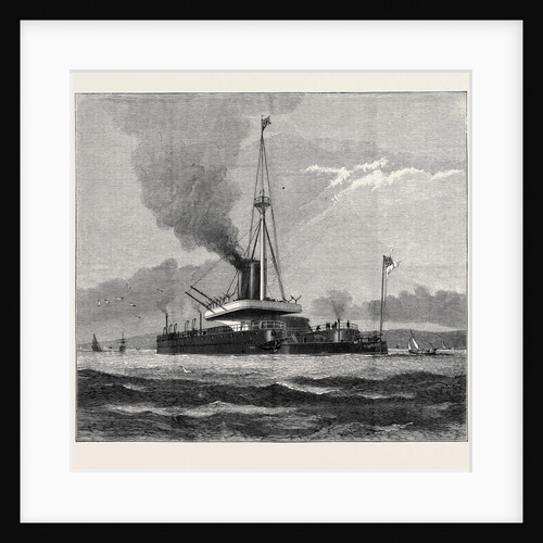 H.M.S. Devastation, Stern View, Showing the Cul-De-Sac Formed by Her Upper Deck by Anonymous