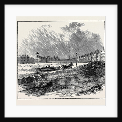 The Overflowing of the River Arno, at Pisa: The Water Bursting Over the Parapet by Anonymous