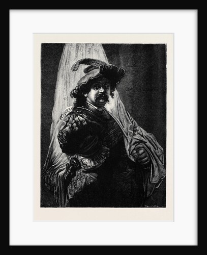 The Standard Bearer, after a Painting by Rembrandt by Anonymous