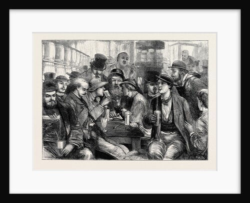 Absinthe Drinkers: A Sketch in Paris by Anonymous