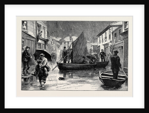 The Recent Floods: Scene at Northwich, Cheshire by Anonymous