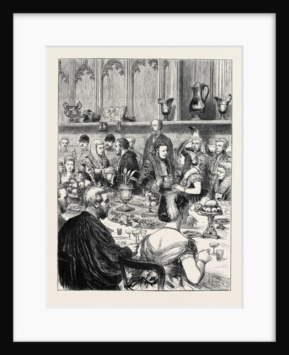 The Loving Cup: A Sketch at the Lord Mayor's Banquet at Guildhall by Anonymous