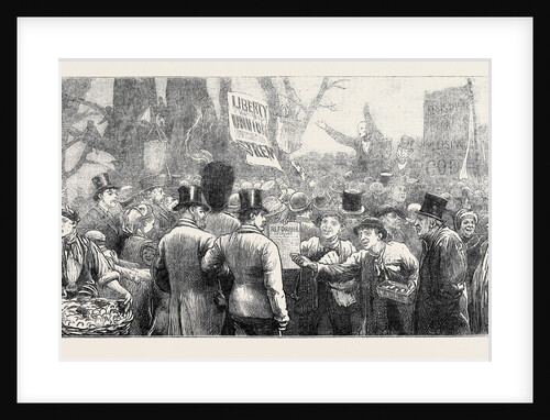 The Recent Fenian Demonstration in Hyde Park, London by Anonymous