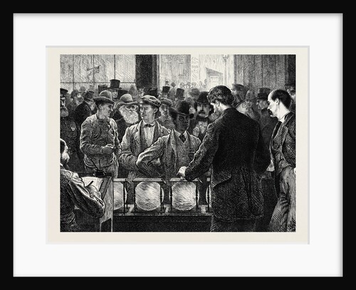 Voting by Ballot in the United States, 1872 by Anonymous